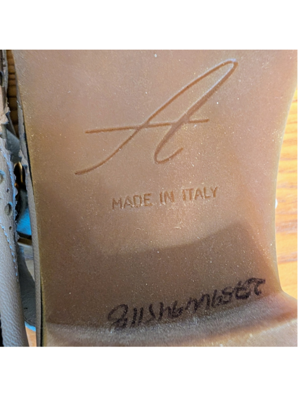 Vintage Amalfi Rangoni Pink Leather Kiltie Loafers Mary Jane Oxford 8.5 Italy - Picture 12 of 12